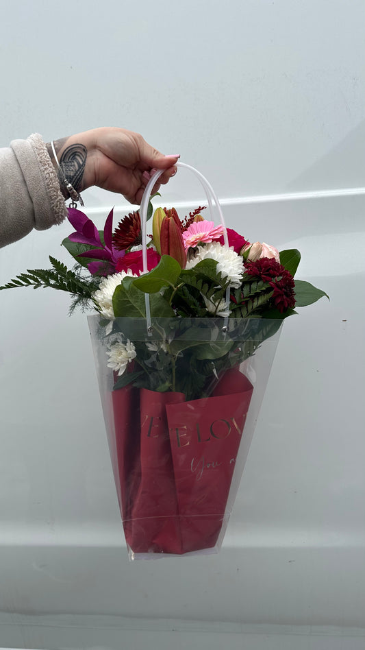 Pink Bloom Bag