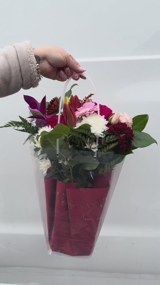 Pink Bloom Bag
