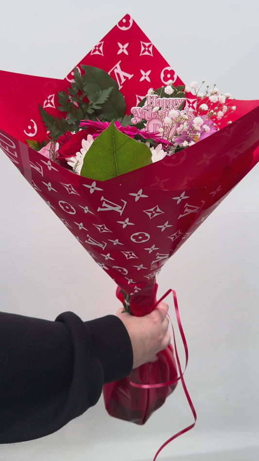 Red Bloom Bouquet